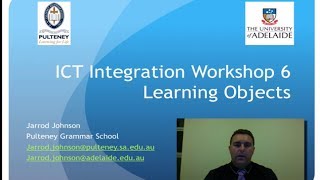 ICT Integration Workshop 6 - Learning Objects