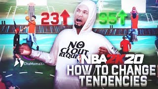 1% OF 2K PLAYERS ONLY KNOW HOW TO DO THIS! HOW CHANGE YOUR TENDENCIES ON NBA 2K20!