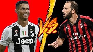 Ronaldo VS Higuain (Juventus VS Milan) - Battaglia Rap Epica - Dissing Rap Freestyle
