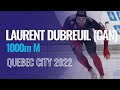 Laurent DUBREUIL (CAN) | Winner | 1000m M | Quebec City | #SpeedSkating