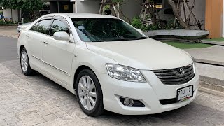 รีวิว 2006 Toyota Camry 2.4V Navi รุ่นท๊อป สภาพป้ายแดง สวยมาก