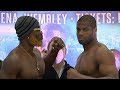 Richard Lartey is an interesting guy! Final face-off with Daniel Dubois