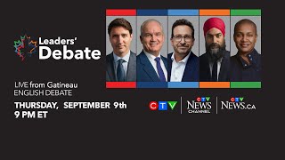 Election 2021: Canada's federal leaders face off in English-language debate | Watch LIVE