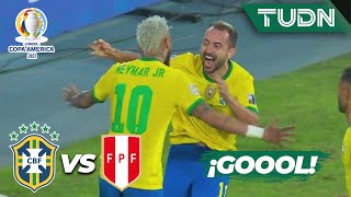 ¡Cayó el tercero! Ya es goleada  | Brasil 3-0 Perú | Copa América 2021 | Grupo A-J2 | TUDN