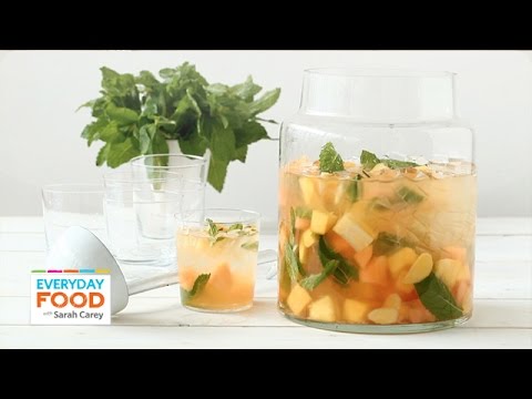 Summer Fruit Sangria - Everyday Food with Sarah Carey Summer Fruit Sangria - Everyday Food with Sarah Carey