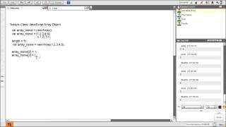JavaScript Array Objects Part 1/9