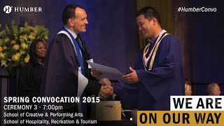 Humber College Convocation - Spring 2015 - June 16th, Ceremony 3