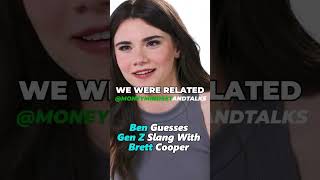 Ben Guesses Gen Z slang with Brett Cooper 🤣🤣 #shorts