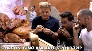 Gordon, Gino & Fred Are Blown Away By Spit Roasted Lamb | Gordon, Gino and Fred'