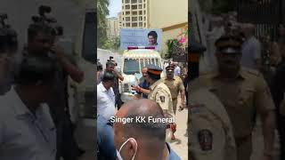 Singer KK Funeral Mumbai | Fans Bid Farewell #shorts #kk