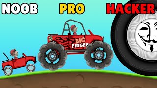 Nob Pro Hacker Hill Climb Racing Game Video New