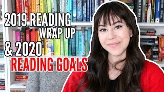 2019 READING CHALLENGES WRAP UP & 2020 READING GOALS! || Books with Emily Fox