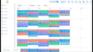 Master Your Schedule: Simplify Legal Appointments with Omeging's Calendar!