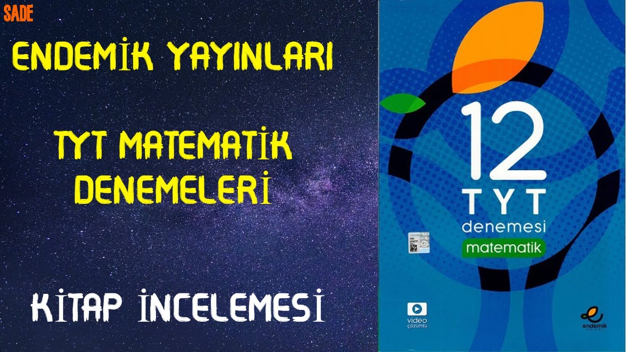 ENDEMİK TYT MATEMATİK DENEMELERİ/İNCELEME - YouTube