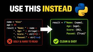 Python String Formatting Made Easy *Stop Writing Ugly Output*