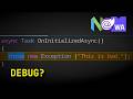 nvim + C#: debugging blazor WASM projects