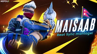 Maisaab  - Beat Sync | Free Fire Best Edited