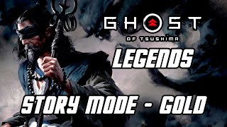 Ghost of Tsushima: Legends - Full Gameplay Walkthrough Story Gold (Japanese Dub, PS4 PRO)