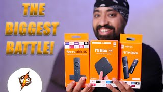 COMPARISON - Mi TV Stick vs Mi Box 4K vs Amazon Fire TV Stick - Best Streaming Device?