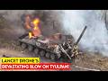 Russia’s Lancet Destroys Ukraine’s Largest Mortar in One Strike!