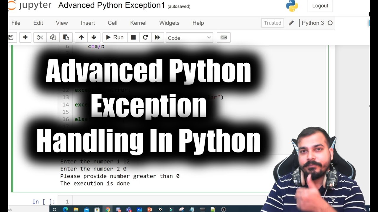 Advanced Python- Exception Handling Detailed Explanation In Python ...