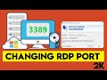 How to Change RDP Port 3389 in Windows 11 | Change Remote Desktop Protocol Port 3389 in Windows 11