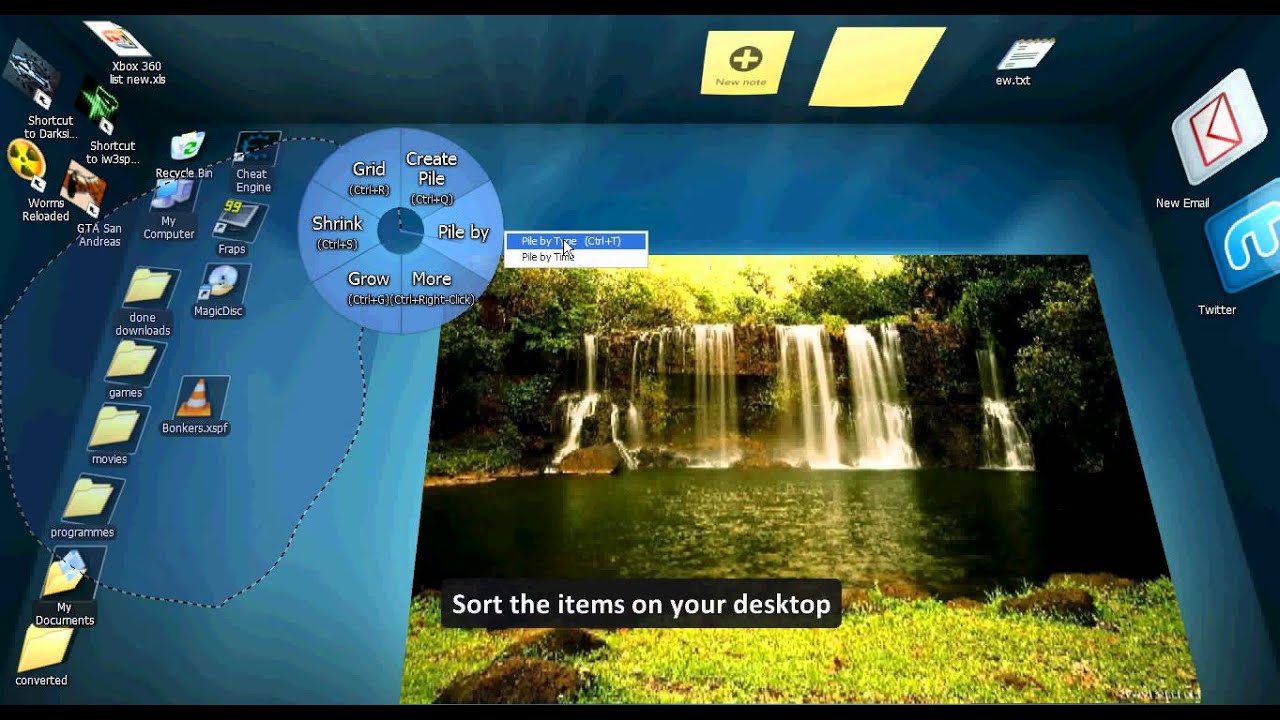 3d Desktop Windows Xp Youtube