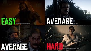 Red Dead Online Ranking All 5 Star Legendary Bounties From Easiest To Hardest