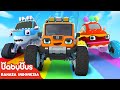 Transformasi Besar Mobil Monster | Lagu Mobil Monster | Lagu Mobil | BabyBus Bahasa Indonesia