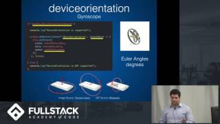 Tech Talk: JavaScript Device APIs