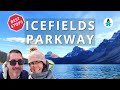 BEST STOPS on the ICEFIELDS PARKWAY from Jasper to Banff