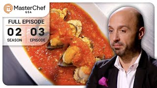 Joe Bastianich Critiques Italian Seafood Dish! | MasterChef USA