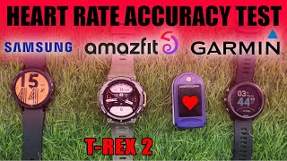 Amazfit T-Rex 2 Heart Rate Accuracy Test & Settings 💗