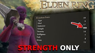 Elden Ring's,Tapi Aku Cuma Boleh Level Up STRENGTH