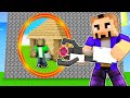 Trolleé a Mi Amigo CON PORTALES en una Batalla de Construcción! (Minecraft)