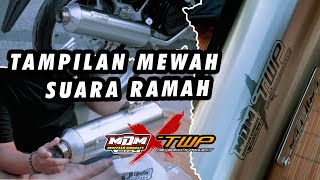 REVIEW, TEST RIDE, CEK SOUND KNALPOT MDM FULL STAINLESS VARIO 125 SPECIAL KOLABORASI MDM X TWP