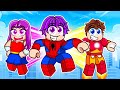 Roblox but We Became The STRONGEST SUPERHEROS!