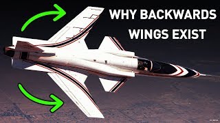 Why Some Planes Need Backwards Wings But Others Don't