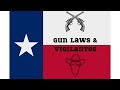 Gun Laws & Vigilantes