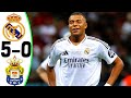 Real Madrid vs Las Palmas 5-0 - All Goals and Highlights 2024 🔥 MBAPPE