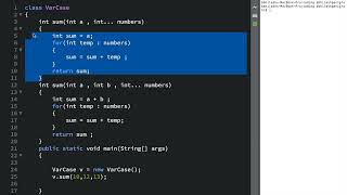 BUG Overloading varargs parameter type method variable length argument in java case 5