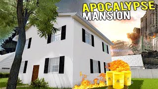 BUILDING THE FINAL MILLION DOLLAR APOCALYPSE MANSION! - House Flipper Gameplay