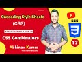 CSS Combinators Tutorial | CSS Selectors | Descendant Selector | Child Selectors | CSS | CSS3