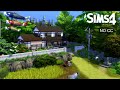 Japanese Countryside | 日本の田舎 | NO CC | Sims 4 stop motion build【シムズ４建築】