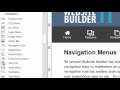 The Menu Bar Tool in 90 Second Website Builder