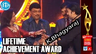SIIMA 2014 Tamil Lifetime Achievement Award to K. Bhagyaraj