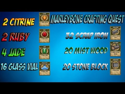 Wizard101 Marleybone Crafting Quest Youtube
