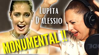 LUPITA D'ALESSIO | ACARICIAME |  Vocal Coach  REACTION &  ANALYSIS