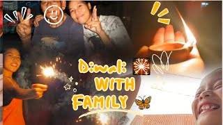 DIWALI 🎇 WITH FAMILY ll MEET FAMILY 🦋🍀🦋❤️🌸#viralvideo #vlog #vlog #explore