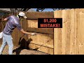 DONT' MAKE THIS MISTAKE 🎨 *Watch this before you stain a fence*